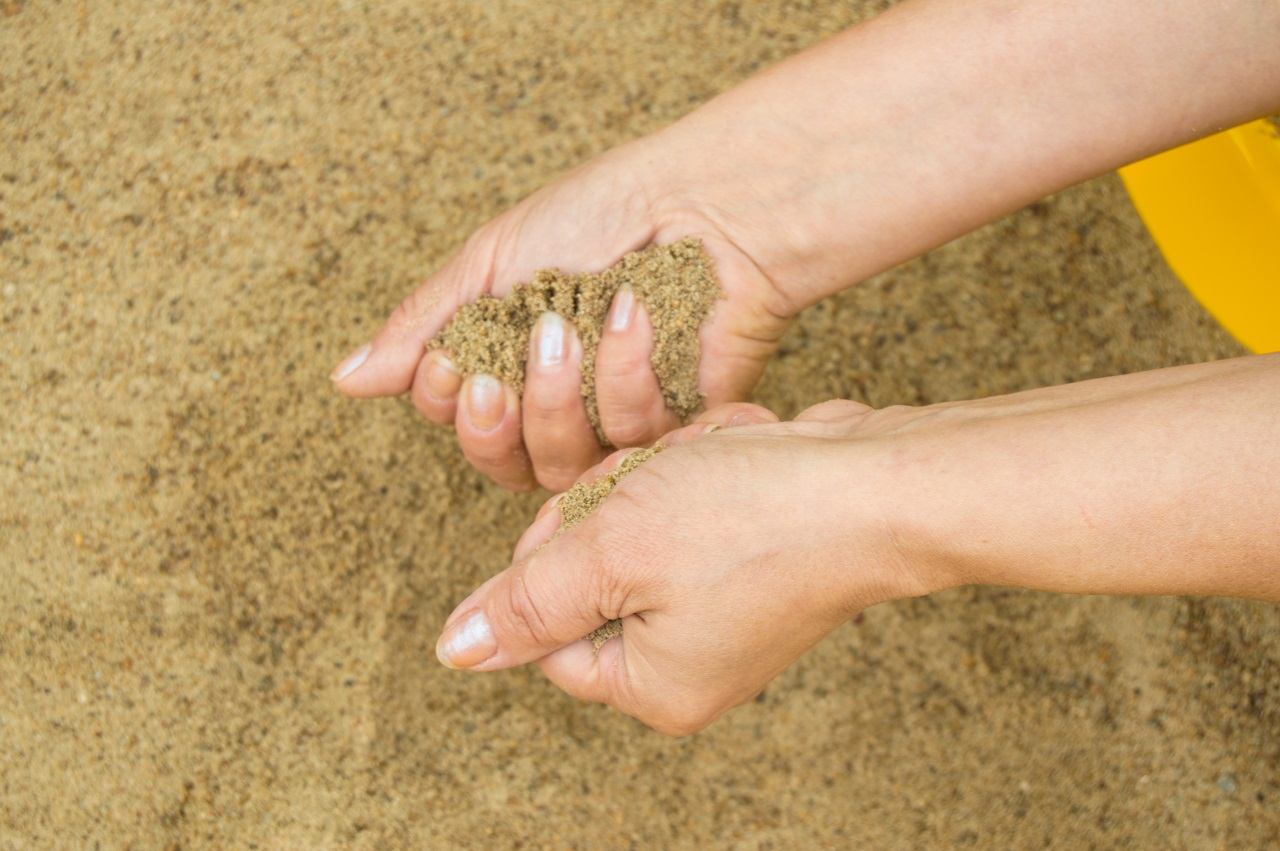 sand