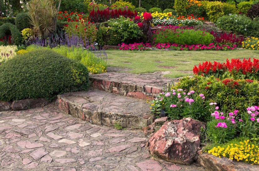 stone hardscape